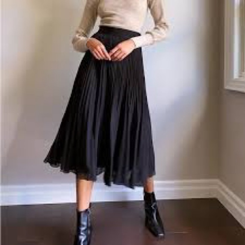 Wilfred twirl skirt in black